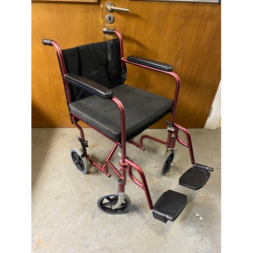 50 - Coopers light weight wheel chair