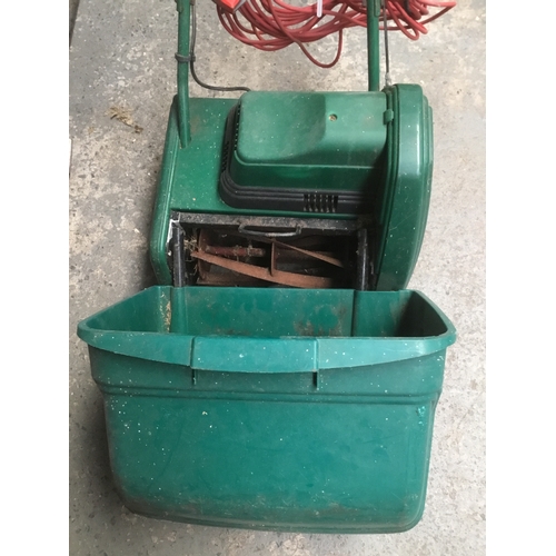 6 - Qualcast electric rotary mower with roller model number CLE 30S