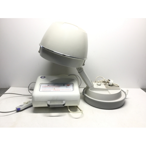 264 - Vintage Morphy Richards hair dryer unit and a bath buddy (no cushion)