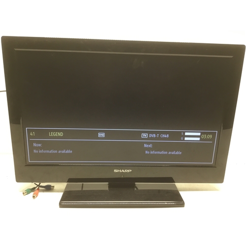 362 - Sharp 22” television with remote
