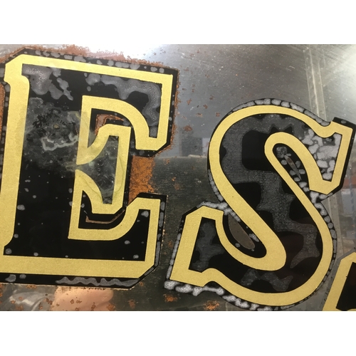 804 - Large Guinness gives you strength advertising mirror (back has been damp)