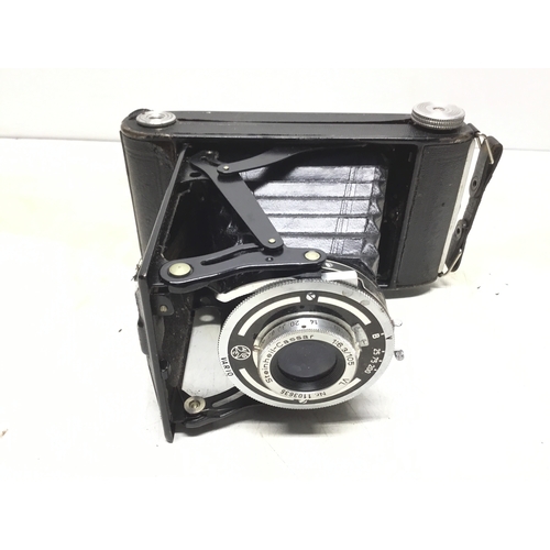 808 - Vintage Adox folding camera featuring a Steinheil-Casser Vario lens