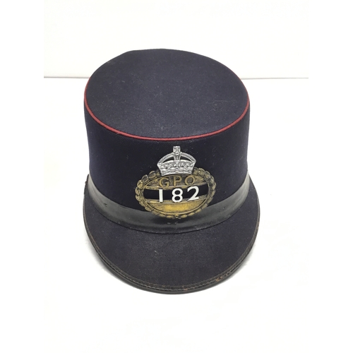 833 - Vintage GPO hat circa 1891