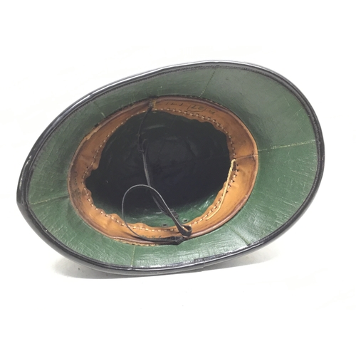 843 - Early Cardiff City police helmet by Christys of London