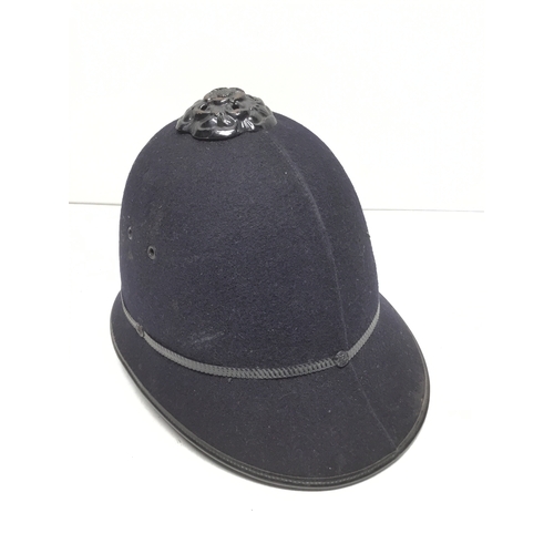 844 - Early Cardiff City police helmet by Christys of London