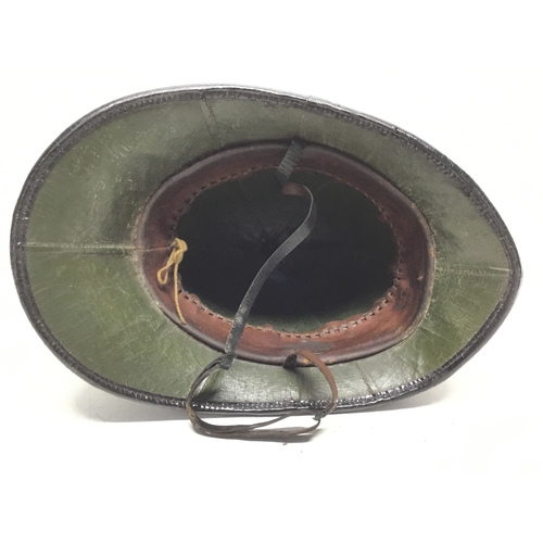 845 - Early Newport police helmet by Christys of London