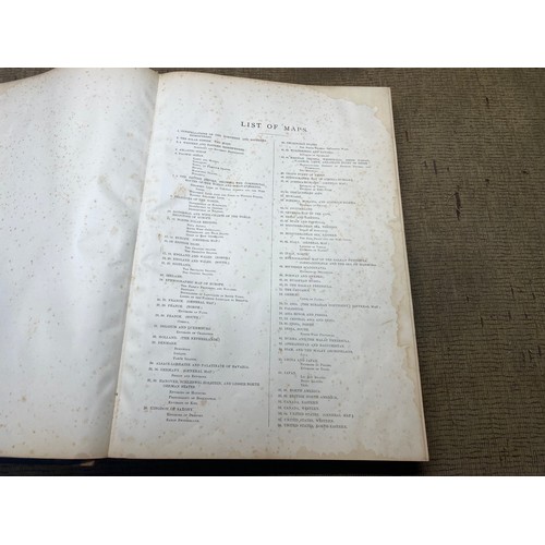 848 - The Times Atlas contains 170 pages of maps.