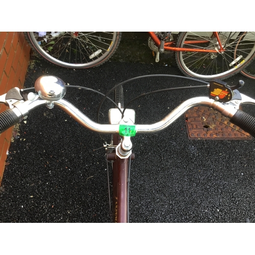 11 - Vintage Raleigh Connoisseur three speed Sturmey Archer 24” frame