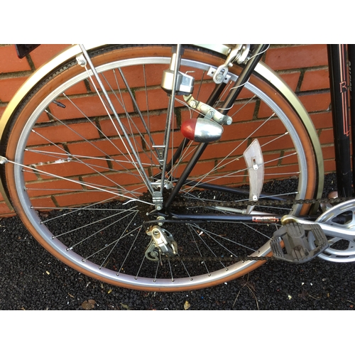 17 - Vintage Raleigh Richmond road bike five speed 23 1/2” frame