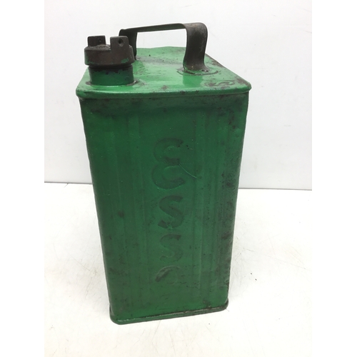 802 - Vintage Esso metal fuel can