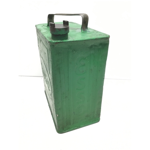 803 - Vintage Esso metal fuel can