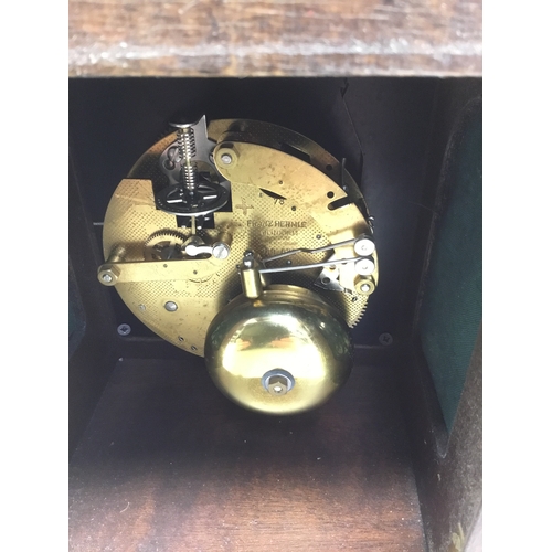 814 - Franz Hermle mantle clock 26cm