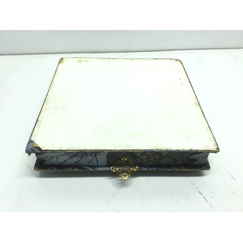 843 - Chocolate box circa 1900 based on a design by Louis Comfort Tiffany