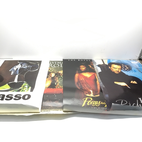 990 - A large quantity of mixed posters including John Lennon and Paul McCartney see all pictures