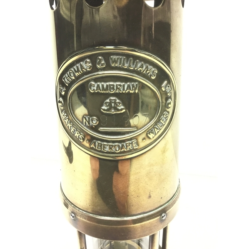1018 - Thomas and Williams miners lamp number 91907