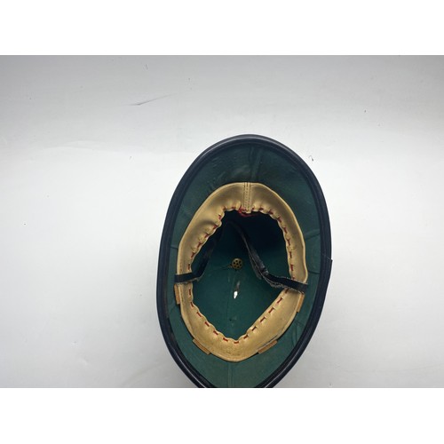 1037 - Gwent Constabulary police helmet and collection of police buttons.