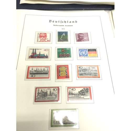 1400 - Germany Deutschland Mint Unused Stamp Album from the 1970s & 1980s