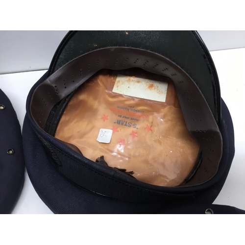 978 - Four American police cap’s including Oregan, Ohio, Georgia and Florida