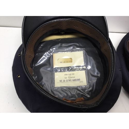 978 - Four American police cap’s including Oregan, Ohio, Georgia and Florida