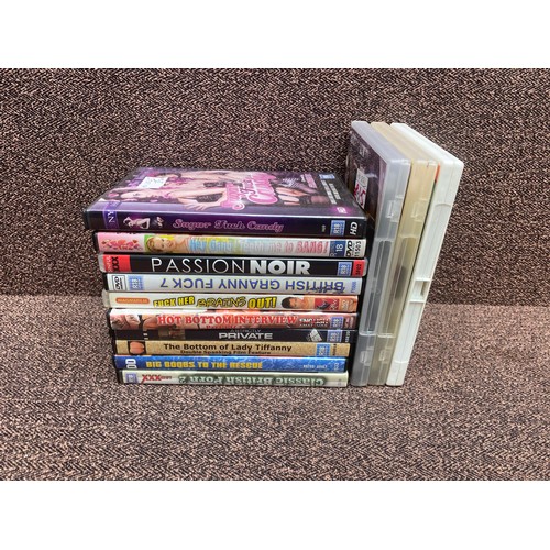 914 - Selection of Adult movie DVDs. 18+ only