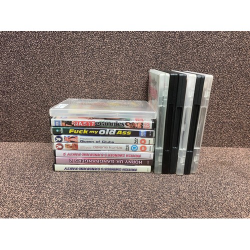 915 - Selection of Adult movie DVDs. 18+ only