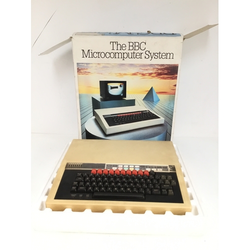 Vintage BBC micro computer system in original box