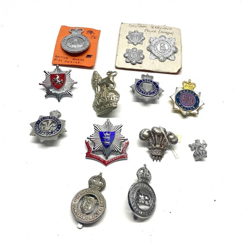 930 - Collection of Police and Service Badges