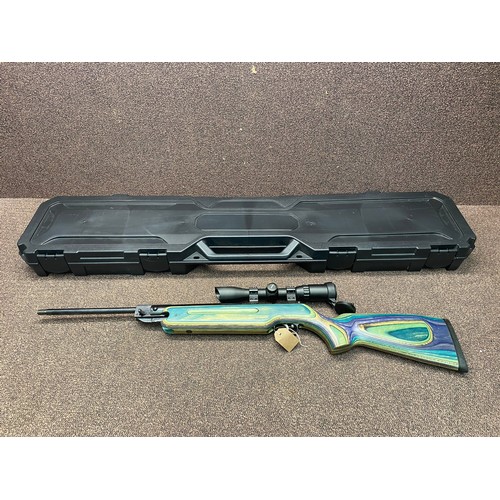 1067 - Weihrauch HW35 KLS Limited Edition Break-Barrel .22 Air Rifle D-97635 with Leapers 2-7X32 35yards Sc...