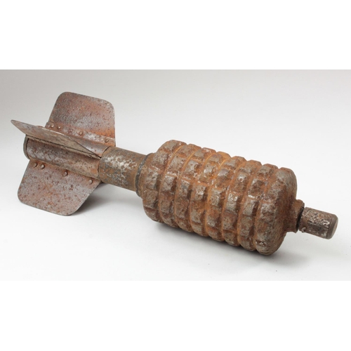 1008 - WW1 German Grafarton trench mortar projectile, deactivated