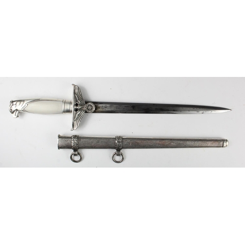 1153 - German Diplomats dagger a professionally cleaned & presented example with replacement grips, sold as... 