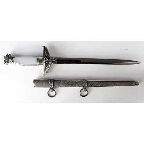 1154 - German Diplomats dagger a reconstituted immaculate example using replacement parts