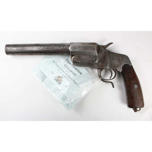 1158 - German Hebel WW1 flare pistol with De act certificate (EU Cert not required) some pitting.