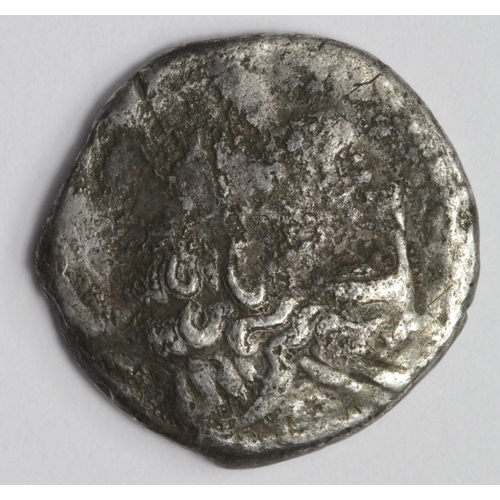 1349 - Ancient Greek, Carthage, Zeugitana, silver drachm, 220-210 B.C., time of the Second Punic War, Head ... 