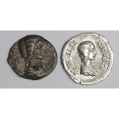 1421 - Julia Domna, silver denarius, Laodicea Mint 199 A.D., reverse:- Venus, Sear 6609, oval flan NVF/GF, ... 