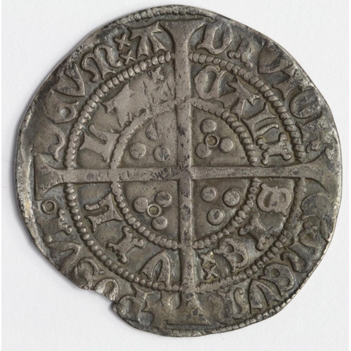 1531 - Henry VI, First Reign, 1422-1461, silver groat, annulet Issue 1422-1430, Calais Mint, with annulets ... 