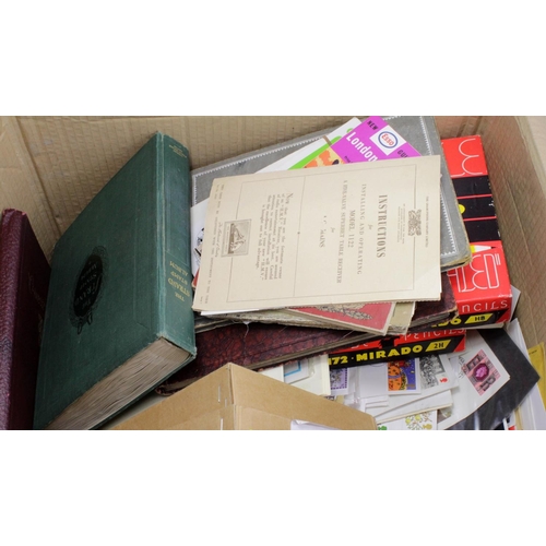 2776 - Large box of all World material, inc albums, stockbooks, boxes, packets, and mainly off paper kilowa... 