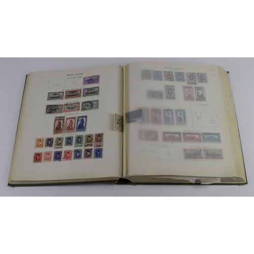 2793 - New Ideal Postage Stamp Album British Empire 1840 to mid 1936 Vol 1. Lightly picked, but with many m... 