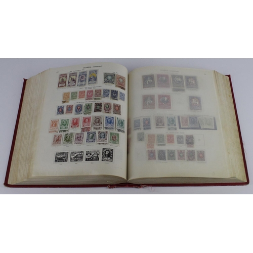 2795 - New Ideal Postage Stamp Album Foreign Countries Vol 3 K-Z. M & U. Lots of mint stamps with used tuck... 