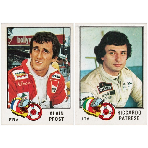 3255 - Panini F1 Grand Prix (issued 1980) complete set in plastic pages, 144 cards, VG - EXC, cat value �? ... 