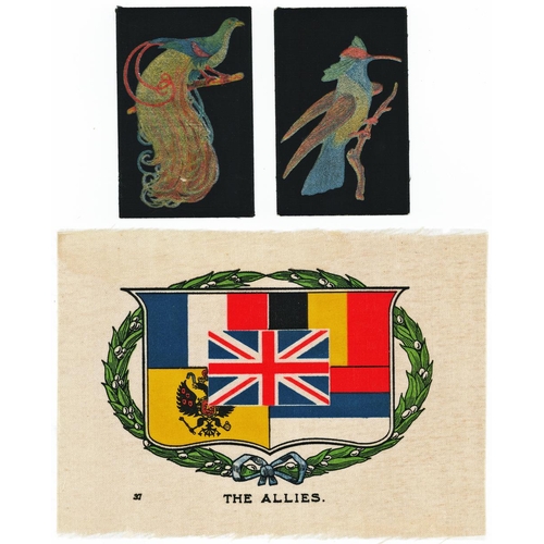 3260 - Silks - Red Letter, Luck Bringers complete set o 4 in a page together with John Sinclair, The Allies... 