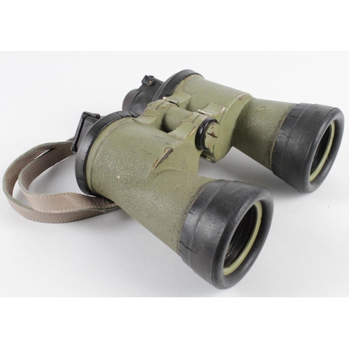 579 - German Nazi pair of binoculars (7 x 50  47679 blc). Issued to U-Boat Commanders with original green ... 