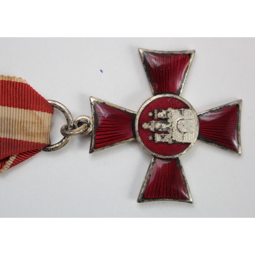 673 - German WW1 Hanseatic Cross