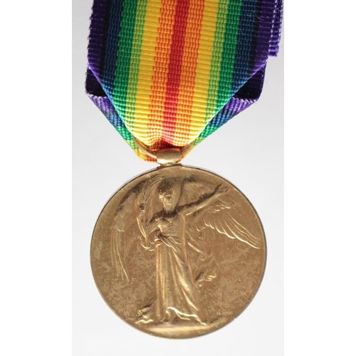 960 - Victory medal named to Lieut J W Hays