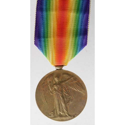 969 - Victory Medal to 17706 Pte A Burden Dorset Regt. KIA 7/11/1916 with the 6th Bn. Born Wimborne. On th... 