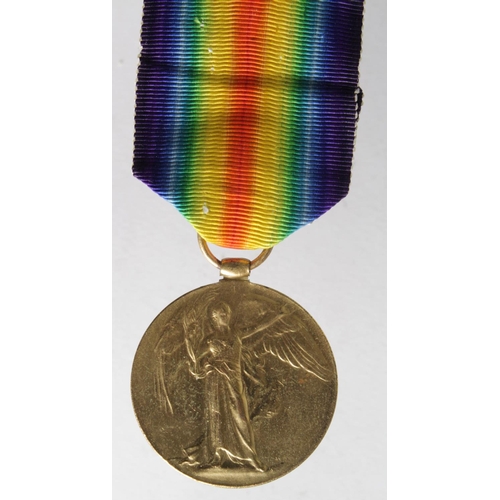 986 - Victory Medal to GS-24232 Pte C T Upton Royal Fusiliers. KIA 7/7/1916 with the 8th Bn. Born Maidston... 