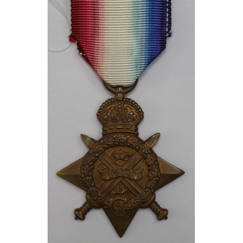 1578 - 1914 Star to 7996 Pte E Cavanagh 2/S.Staff Regt.