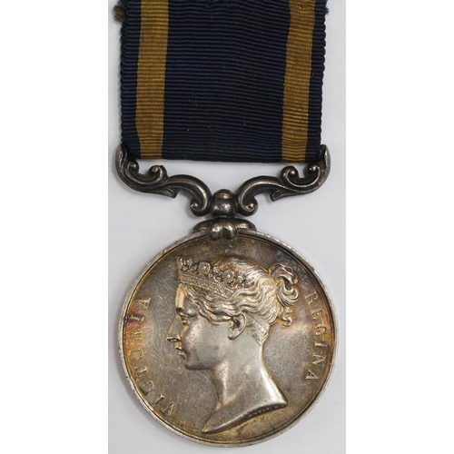 1641 - Punjab Medal 1849 no clasp, named to Wm Daw, 98th Foot. (Prince of Wales).