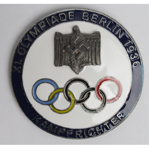 1680 - German 1936 Olympic Games badge.