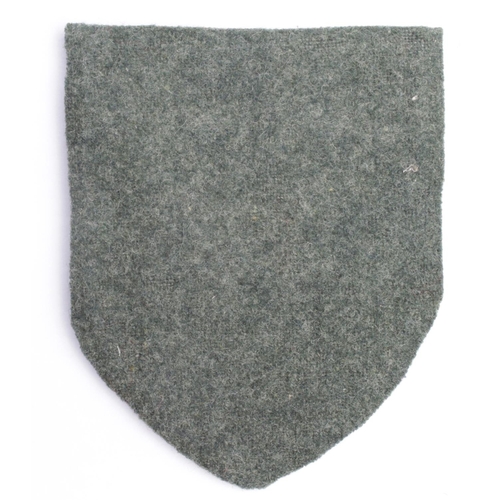 1695 - German Balken arm shield, on army backing