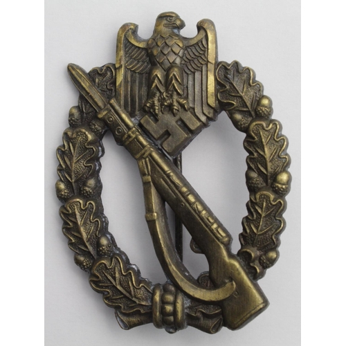 1722 - German Infantry Assault badge, bronze